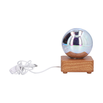 LED Night Light USB Interface Glass Ball Projection Lamp RGB Table Decoration for Home V1294-YM0523-3119210256011