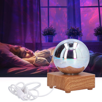 LED Night Light USB Interface Glass Ball Projection Lamp RGB Table Decoration for Home V1294-YM0523-3119210256011