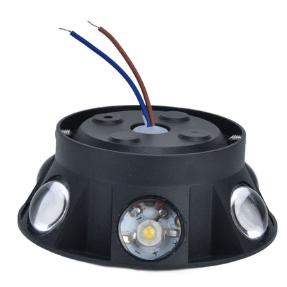 LED Wall Light Mini Mushroom Interior Aluminum 6 Sided Luminous Decorative Wall Lamp for Home Hotel Halls V1294-YM0523-3119210256311