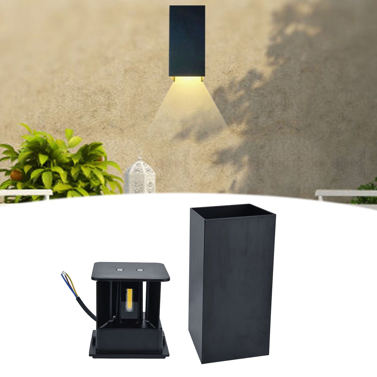 Wall Lamp Corrosion Resistance Beautiful Stylish Gentle Non Glaring LED Wall Sconce V1294-YM0523-3119210256711