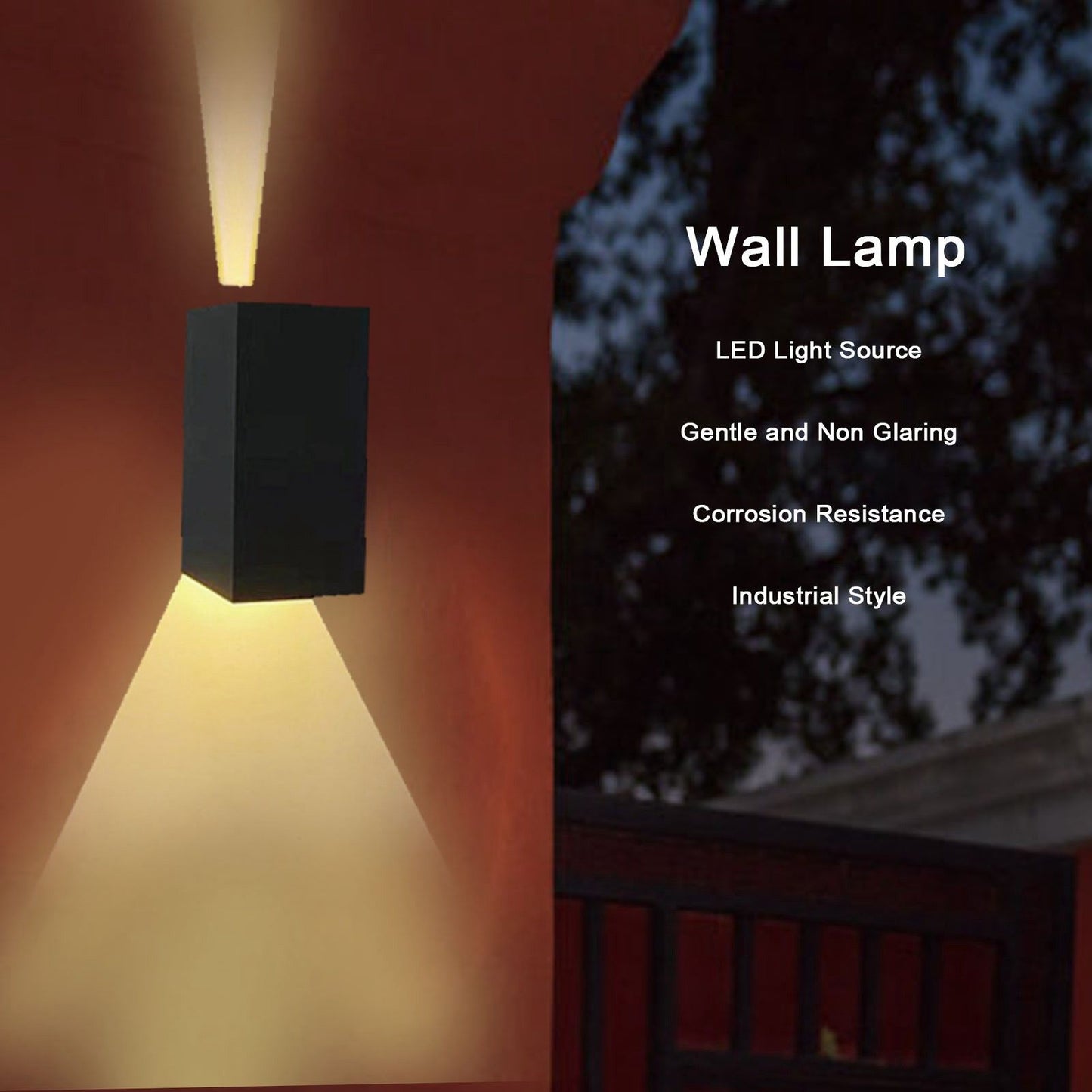 Wall Lamp Corrosion Resistance Beautiful Stylish Gentle Non Glaring LED Wall Sconce V1294-YM0523-3119210256711
