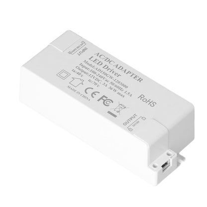 36W LED Driver Input AC100-240V Output DC12V 3A DIY Indoor Lamp Driver Transformer for G4 MR11 MR16 V1294-YM0523-3119210258111