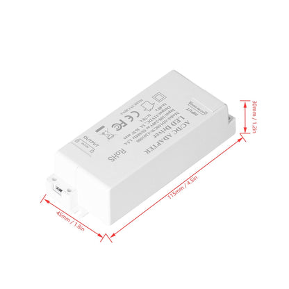 36W LED Driver Input AC100-240V Output DC12V 3A DIY Indoor Lamp Driver Transformer for G4 MR11 MR16 V1294-YM0523-3119210258111