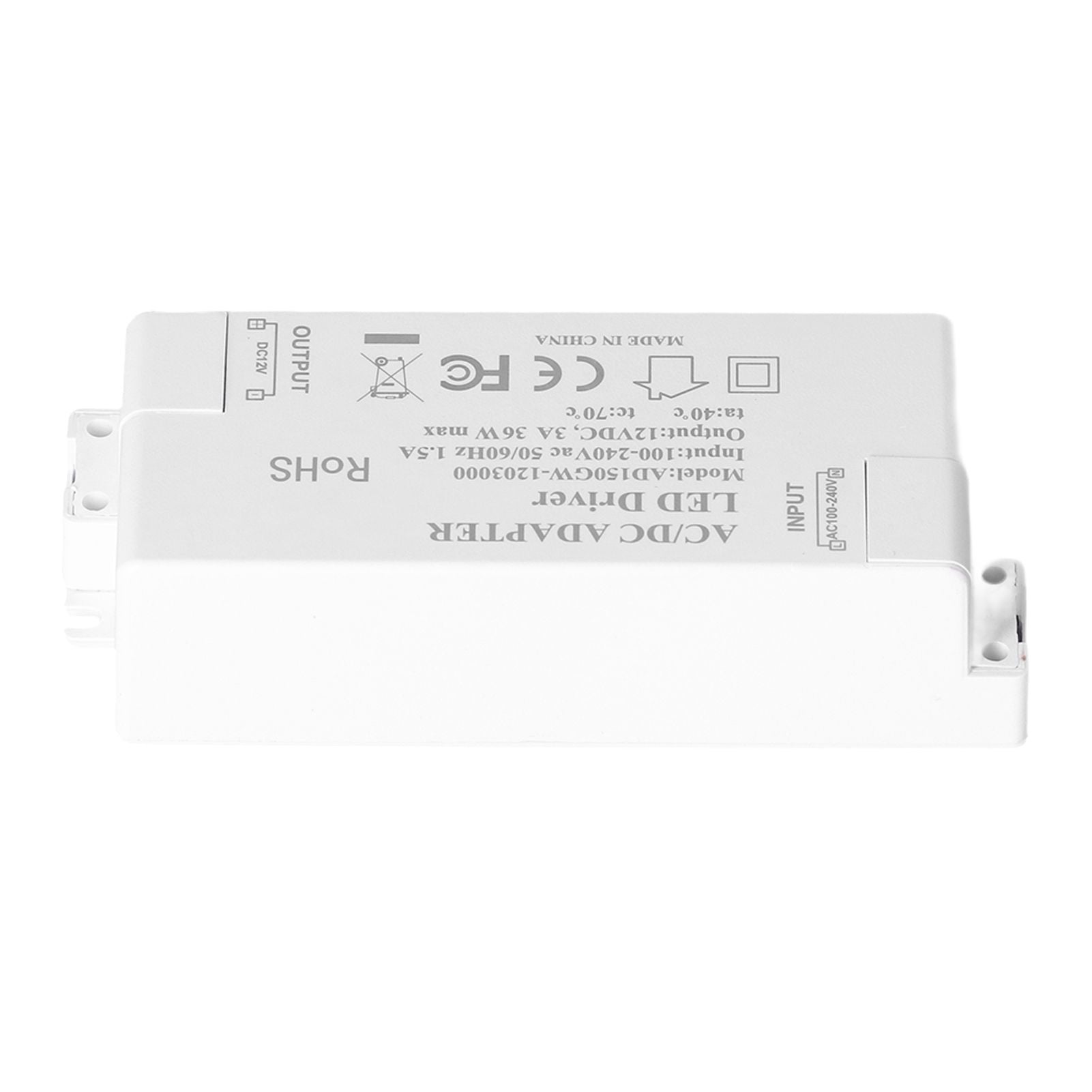 36W LED Driver Input AC100-240V Output DC12V 3A DIY Indoor Lamp Driver Transformer for G4 MR11 MR16 V1294-YM0523-3119210258111