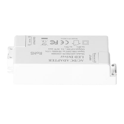 36W LED Driver Input AC100-240V Output DC12V 3A DIY Indoor Lamp Driver Transformer for G4 MR11 MR16 V1294-YM0523-3119210258111