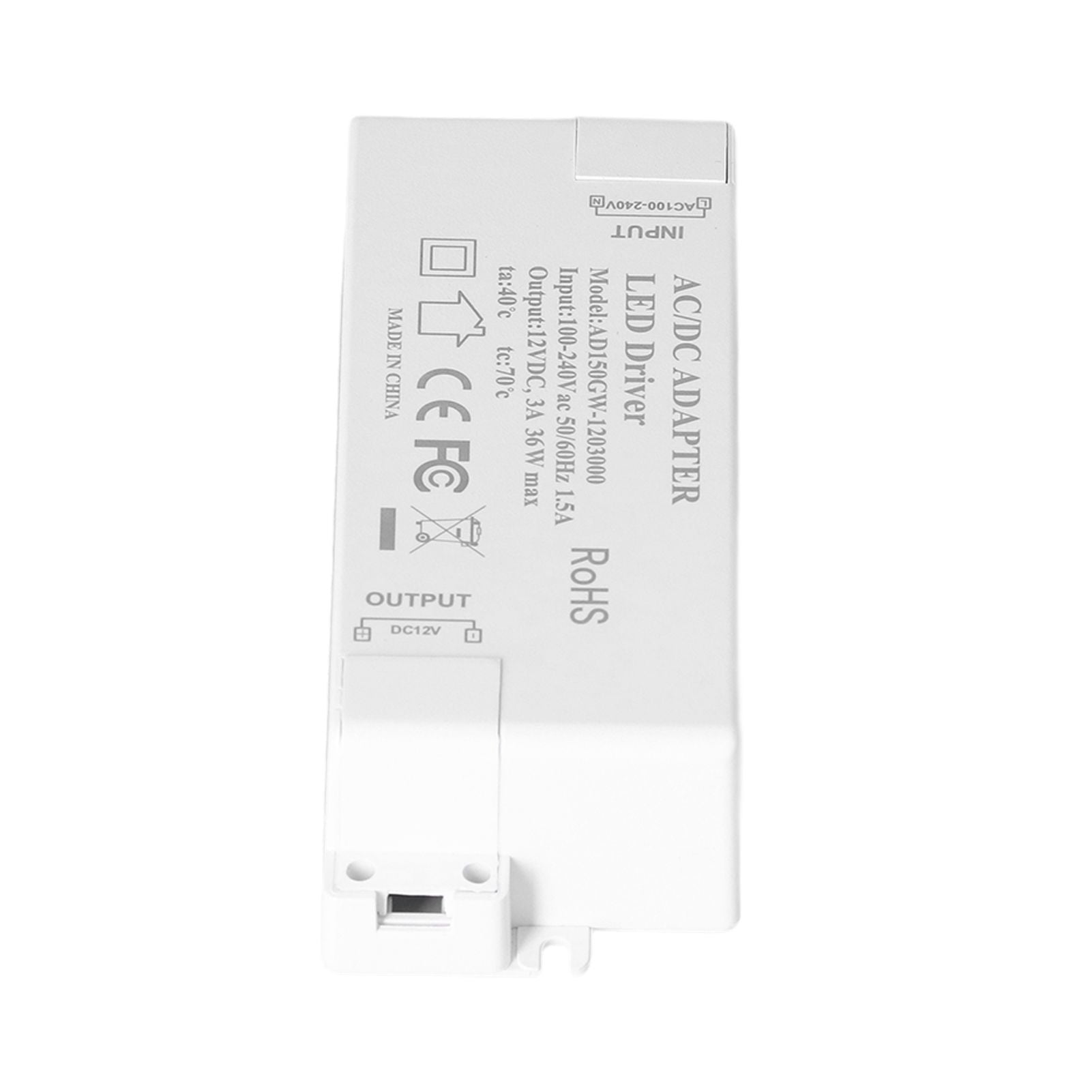 36W LED Driver Input AC100-240V Output DC12V 3A DIY Indoor Lamp Driver Transformer for G4 MR11 MR16 V1294-YM0523-3119210258111
