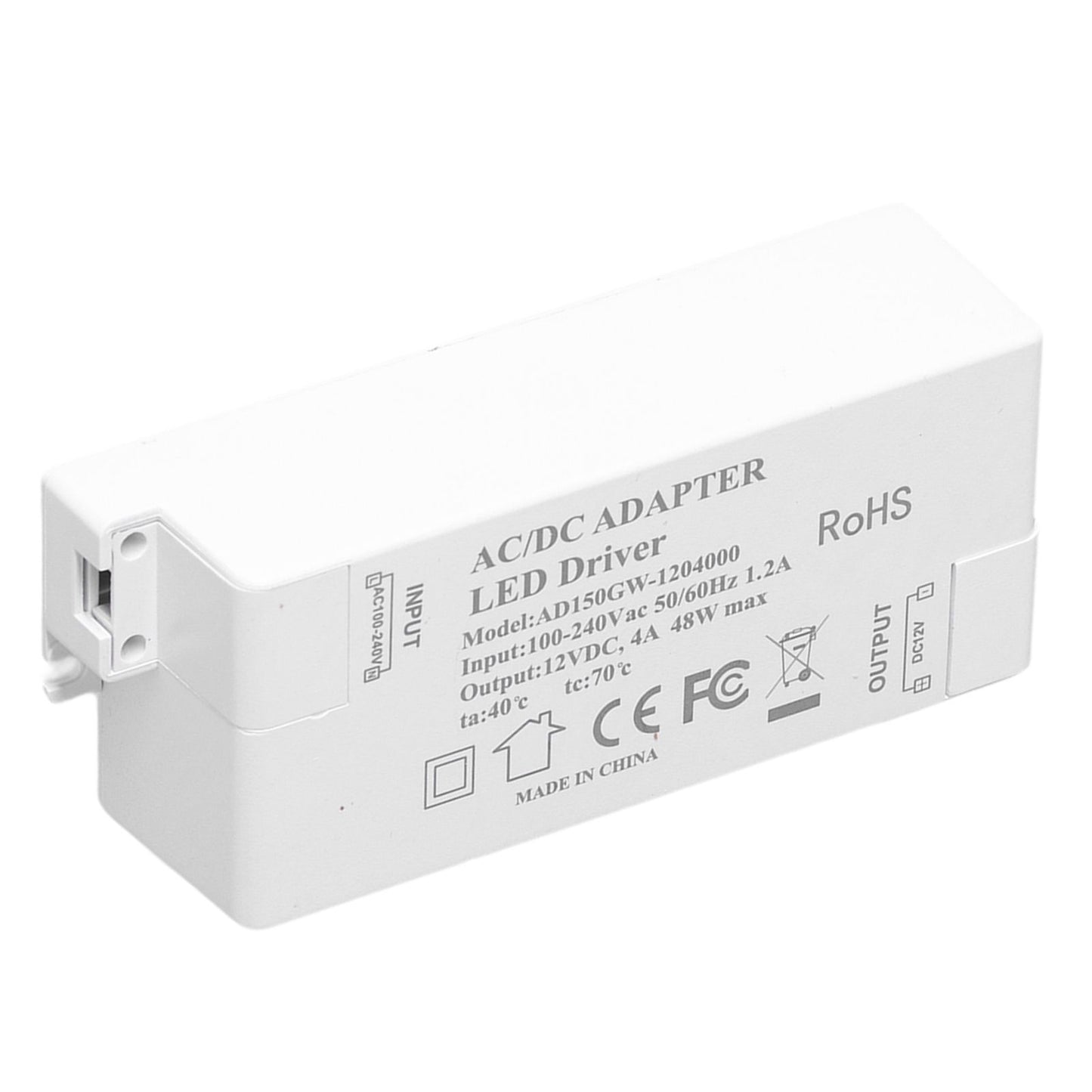 LED Driver DC12V 4A 48W LED Transformer Lamp Power Supply Transformer for Home AC100-240V V1294-YM0523-3119210258211