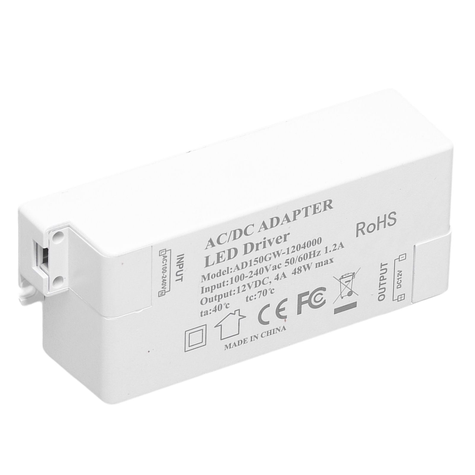 LED Driver DC12V 4A 48W LED Transformer Lamp Power Supply Transformer for Home AC100-240V V1294-YM0523-3119210258211