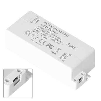60W LED Driver Transformer Input AC100-240V Output DC12V 5A DIY Lamp Drive Power Supply Accessory V1294-YM0523-3119210258511