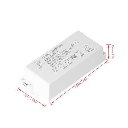 60W LED Driver Transformer Input AC100-240V Output DC12V 5A DIY Lamp Drive Power Supply Accessory V1294-YM0523-3119210258511