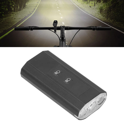 3LED Bike Light Adjustable Waterproof Bicycle Headlight with Battery Display USB Charging for Road Mountain V1294-YM0523-3119210258711