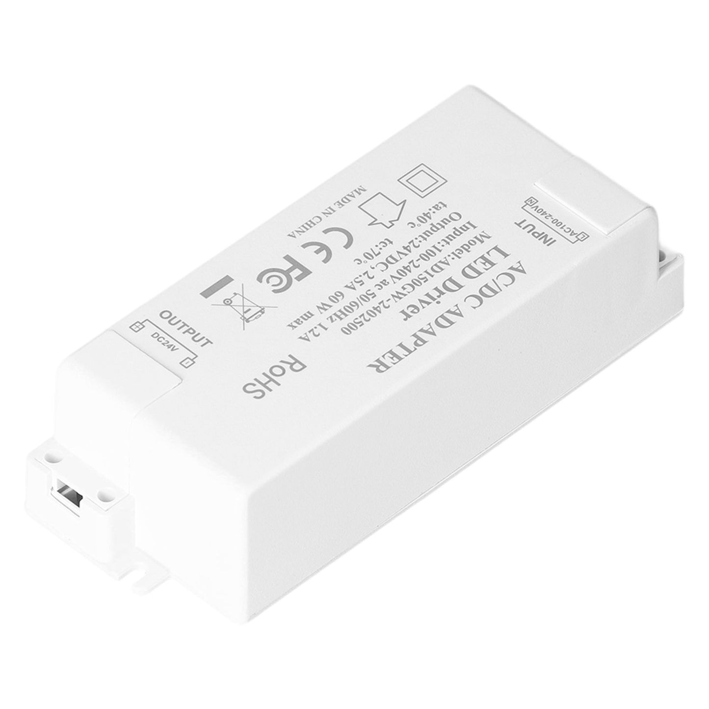 LED Driver DC24V 2.5A 60W LED Light Transformer DIY Lamp Driving Power Supply AC100-240V V1294-YM0523-3119210258811