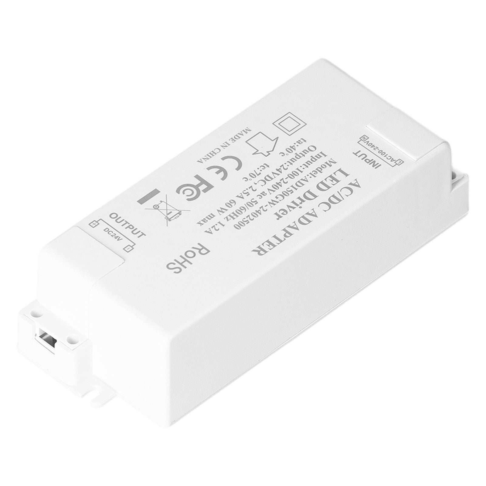 LED Driver DC24V 2.5A 60W LED Light Transformer DIY Lamp Driving Power Supply AC100-240V V1294-YM0523-3119210258811