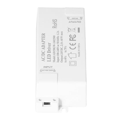 LED Driver DC24V 2.5A 60W LED Light Transformer DIY Lamp Driving Power Supply AC100-240V V1294-YM0523-3119210258811