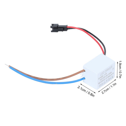 500mA 1X3W LED Driver Power Supply Driver Connector LED Lamp Transformer Input AC95-265V Output 2-4VDC V1294-YM0523-3119210259111