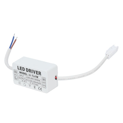 4-7X1W LED Driver Constant Current 300mA Input AC85-265V Output DC12-26V Power Supply Transformer V1294-YM0523-3119210259411