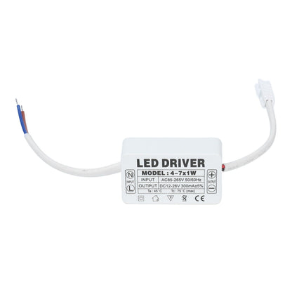 4-7X1W LED Driver Constant Current 300mA Input AC85-265V Output DC12-26V Power Supply Transformer V1294-YM0523-3119210259411
