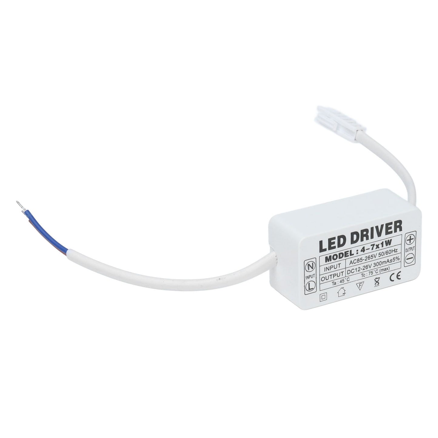 4-7X1W LED Driver Constant Current 300mA Input AC85-265V Output DC12-26V Power Supply Transformer V1294-YM0523-3119210259411