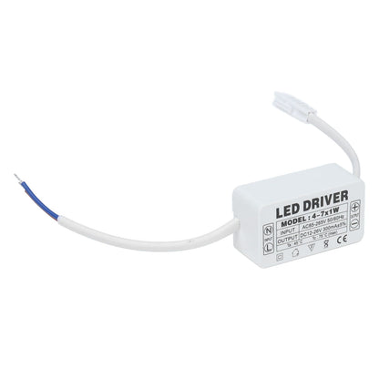 4-7X1W LED Driver Constant Current 300mA Input AC85-265V Output DC12-26V Power Supply Transformer V1294-YM0523-3119210259411