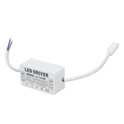 4-7X1W LED Driver Constant Current 300mA Input AC85-265V Output DC12-26V Power Supply Transformer V1294-YM0523-3119210259411
