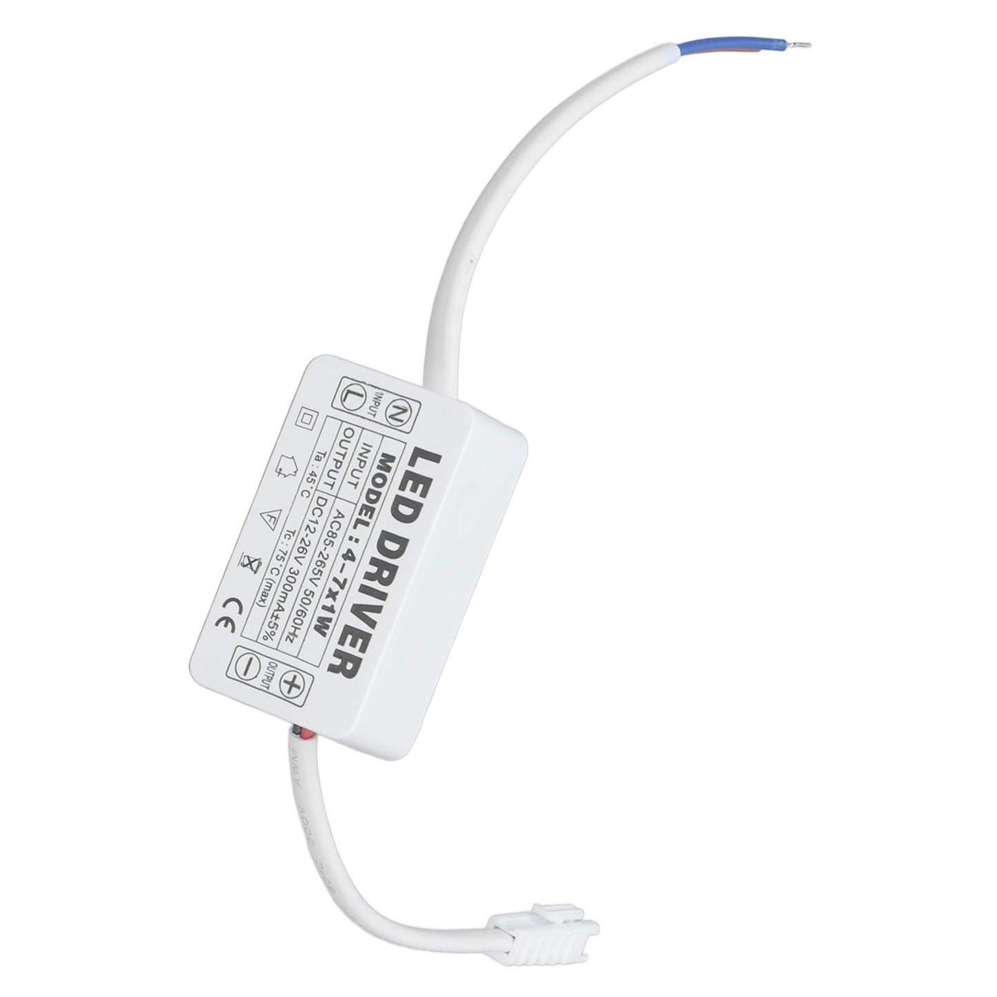 4-7X1W LED Driver Constant Current 300mA Input AC85-265V Output DC12-26V Power Supply Transformer V1294-YM0523-3119210259411