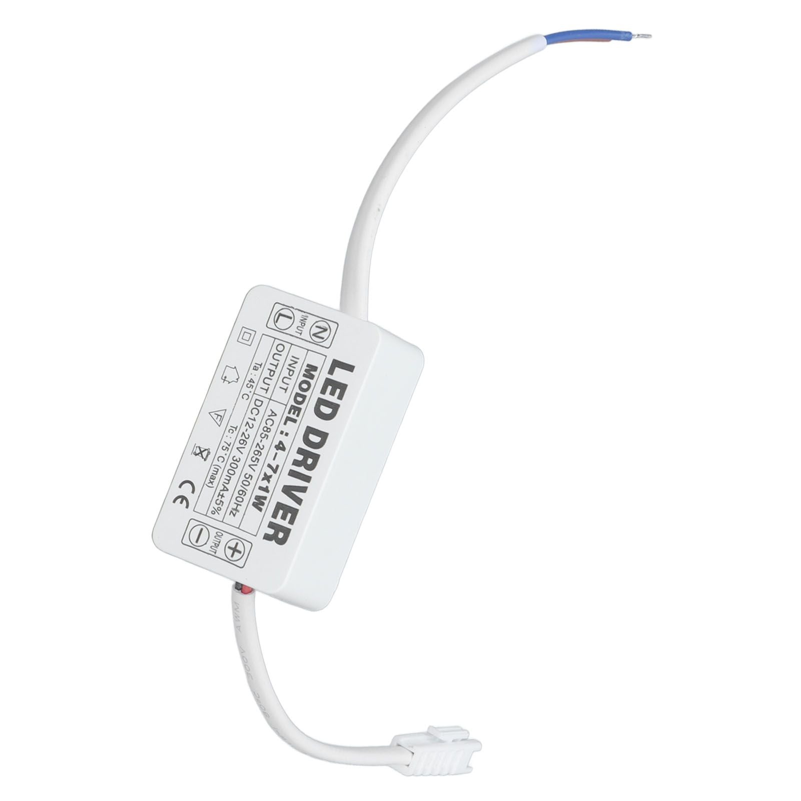 4-7X1W LED Driver Constant Current 300mA Input AC85-265V Output DC12-26V Power Supply Transformer V1294-YM0523-3119210259411
