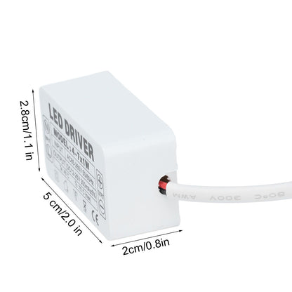 4-7X1W LED Driver Constant Current 300mA Input AC85-265V Output DC12-26V Power Supply Transformer V1294-YM0523-3119210259411