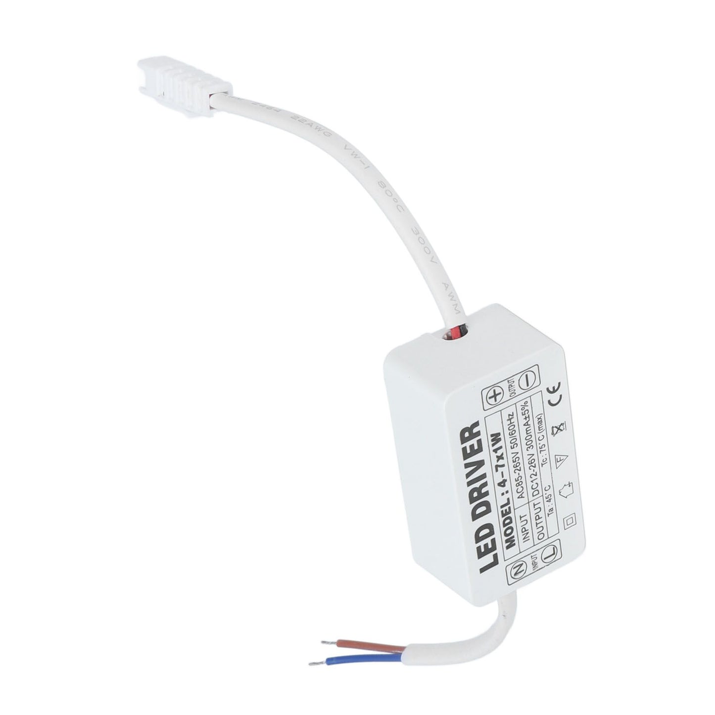 4-7X1W LED Driver Constant Current 300mA Input AC85-265V Output DC12-26V Power Supply Transformer V1294-YM0523-3119210259411