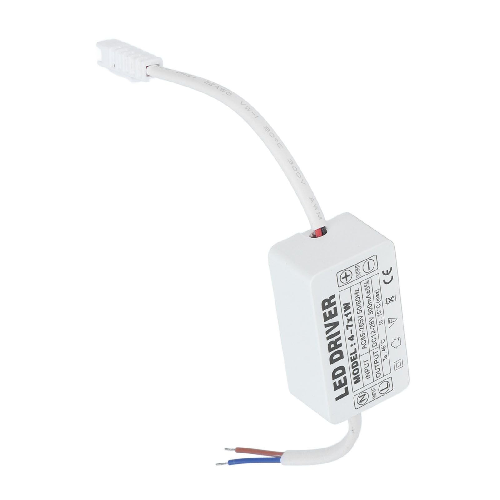 4-7X1W LED Driver Constant Current 300mA Input AC85-265V Output DC12-26V Power Supply Transformer V1294-YM0523-3119210259411
