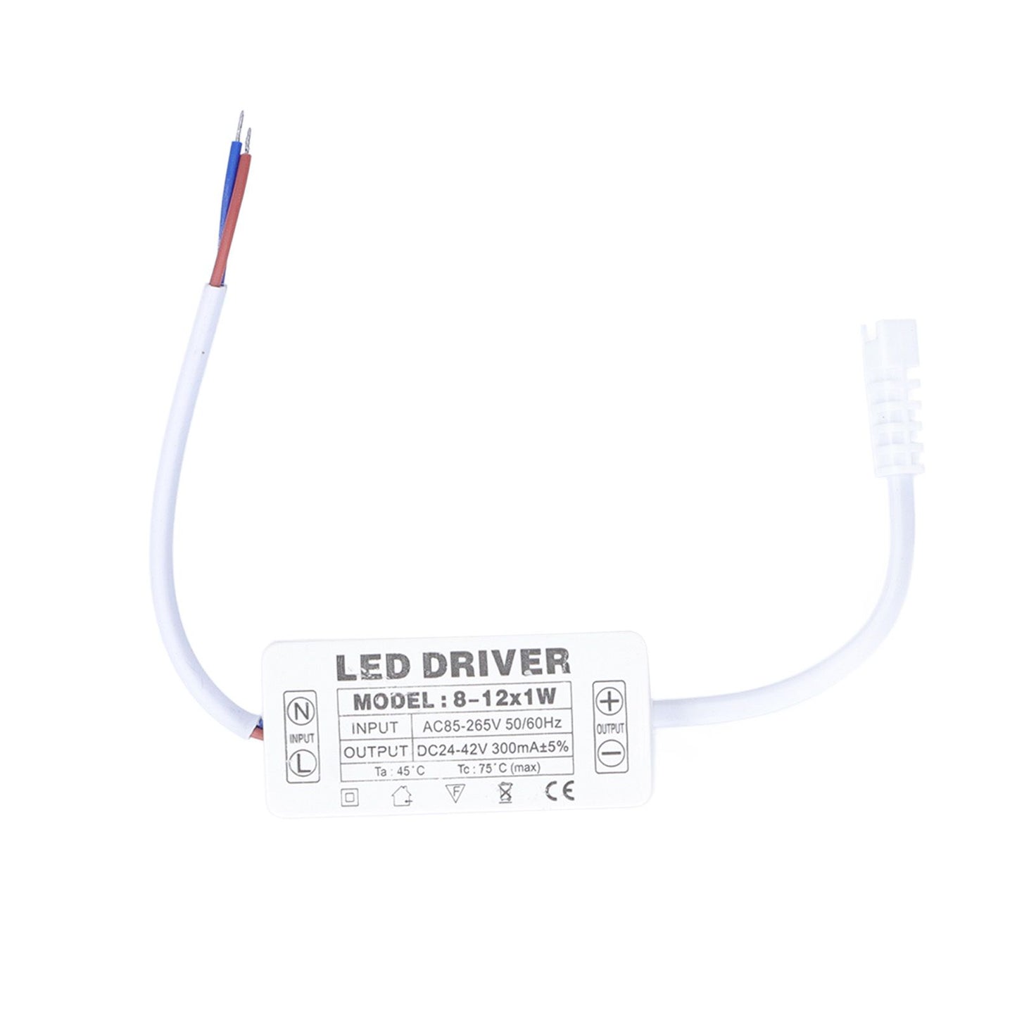 LED Driver 300mA Constant Current Transformer DC24-42V Lamp Power Supply Driver AC85-265V V1294-YM0523-3119210259511