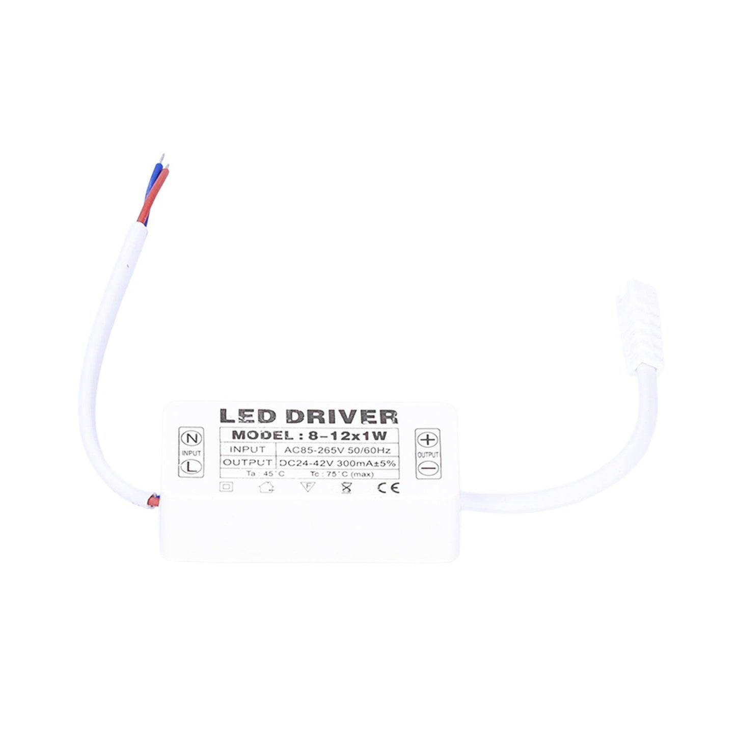 LED Driver 300mA Constant Current Transformer DC24-42V Lamp Power Supply Driver AC85-265V V1294-YM0523-3119210259511