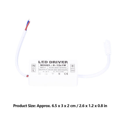 LED Driver 300mA Constant Current Transformer DC24-42V Lamp Power Supply Driver AC85-265V V1294-YM0523-3119210259511