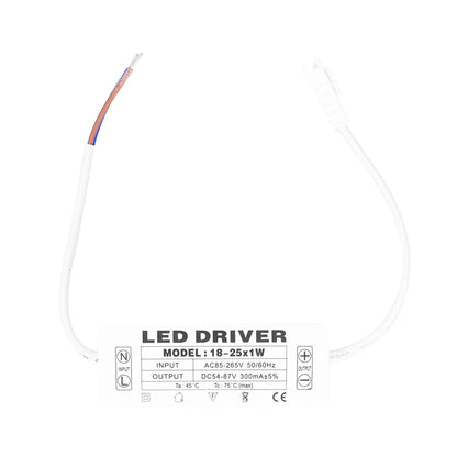 18-25X1W LED Driver Constant Current 300mA Input AC85-265V Output 54-87VDC LED Driver Transformer V1294-YM0523-3119210259711