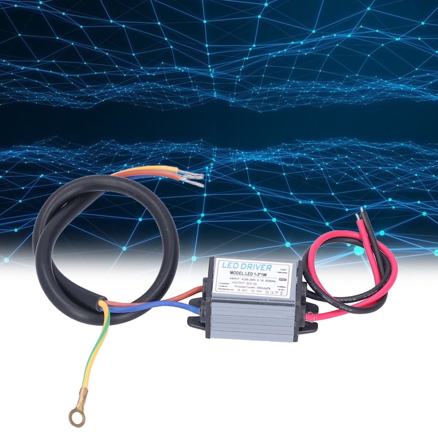 LED Driver DC3-12V 300mA Constant Voltage Lamp Transformer Power Supply Driver AC95-265V V1294-YM0523-3119210260111