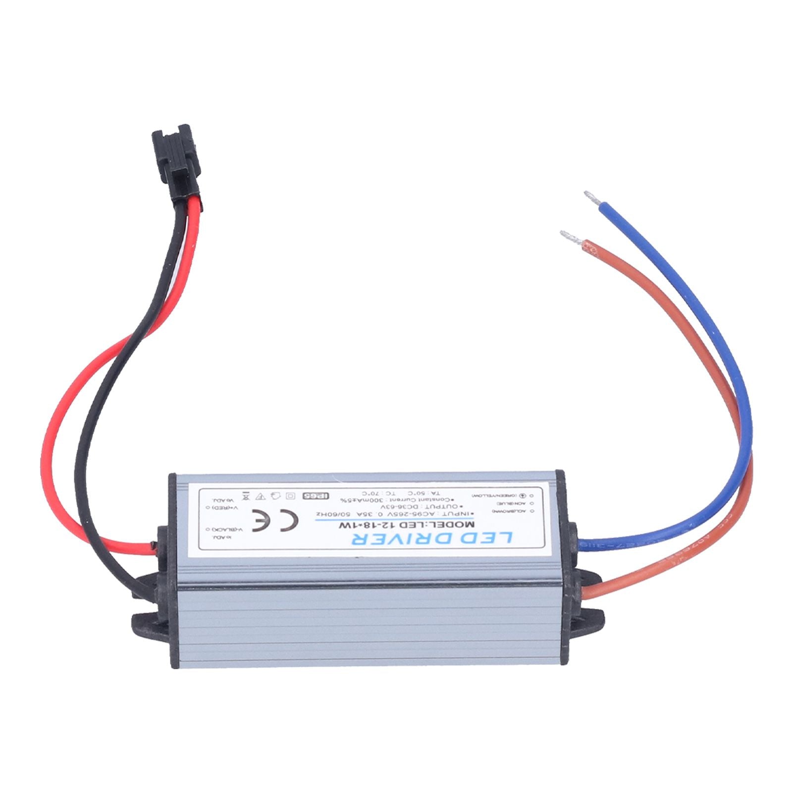 12-18X1W 300mA LED Driver AC95-265V/DC36-63V Waterproof LED Power Driver for LED Light Strips V1294-YM0523-3119210260411