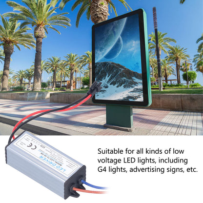12-18X1W 300mA LED Driver AC95-265V/DC36-63V Waterproof LED Power Driver for LED Light Strips V1294-YM0523-3119210260411