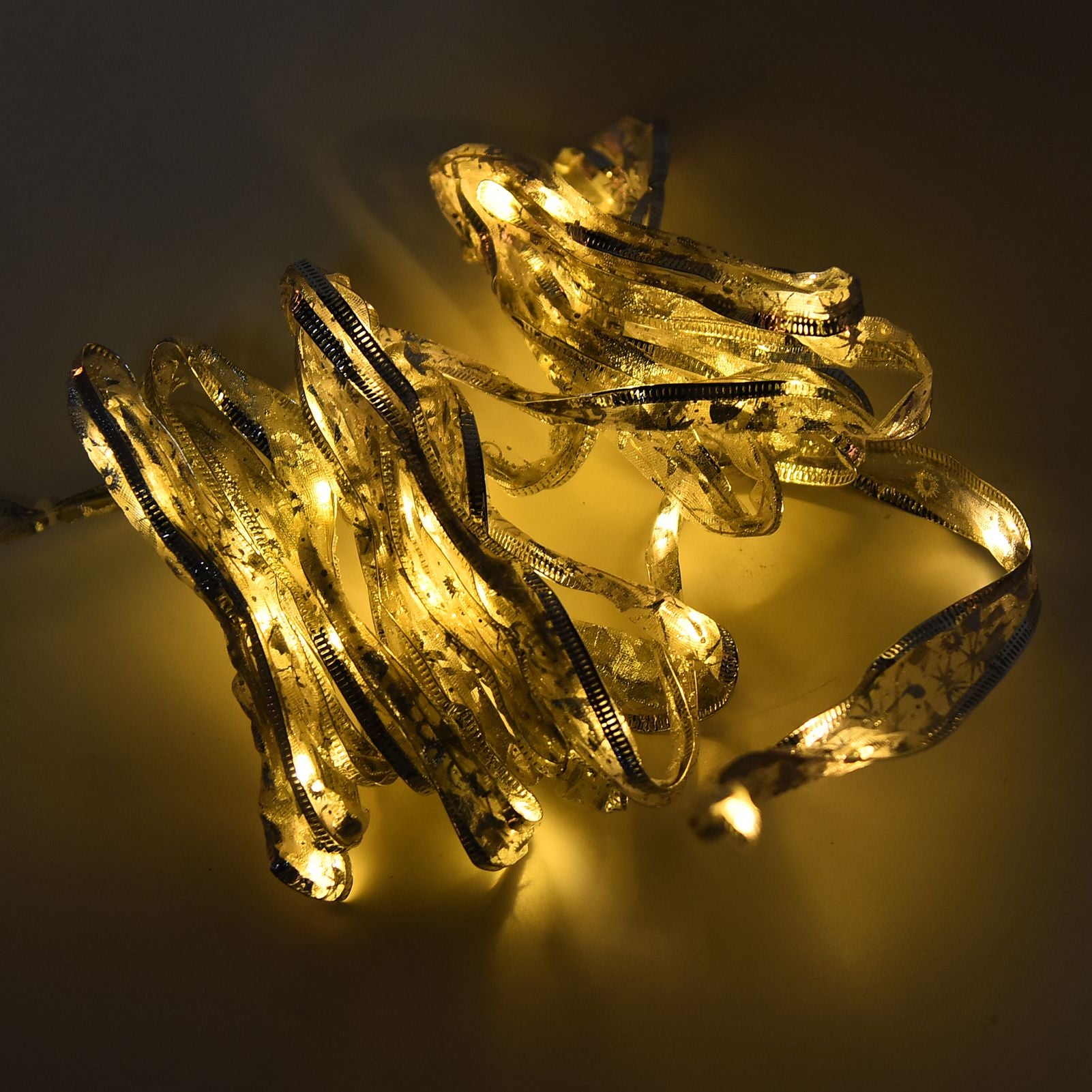 Ribbon String Lights 40LED Decorative Light Strings for Festival Holiday Party Decoration Battery Operated V1294-YM0523-3119210260711