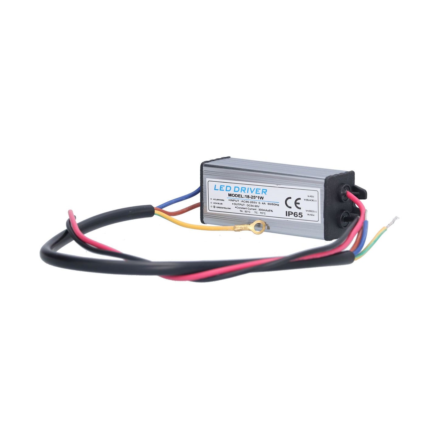 LED Driver AC85-265V DC54-90V 300mA Constant Voltage Lamp Transformer Power Supply Driver V1294-YM0523-3119210260811