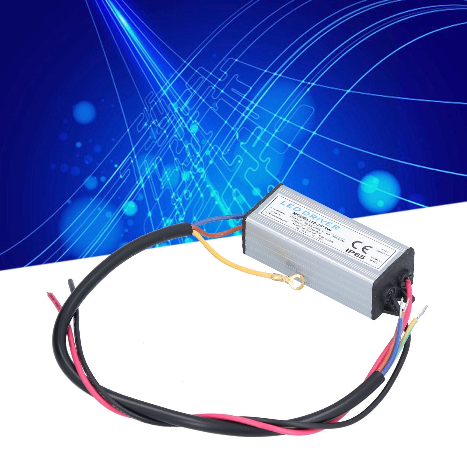 LED Driver AC85-265V DC54-90V 300mA Constant Voltage Lamp Transformer Power Supply Driver V1294-YM0523-3119210260811