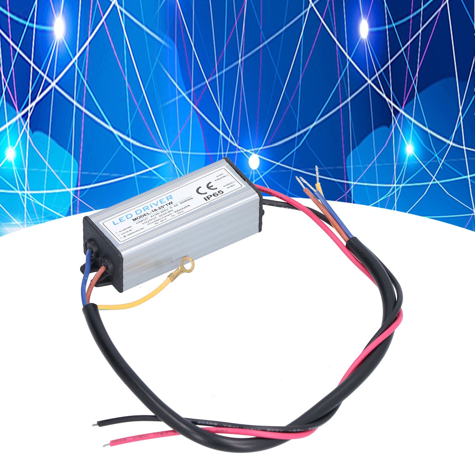 LED Driver AC85-265V DC54-90V 300mA Constant Voltage Lamp Transformer Power Supply Driver V1294-YM0523-3119210260811