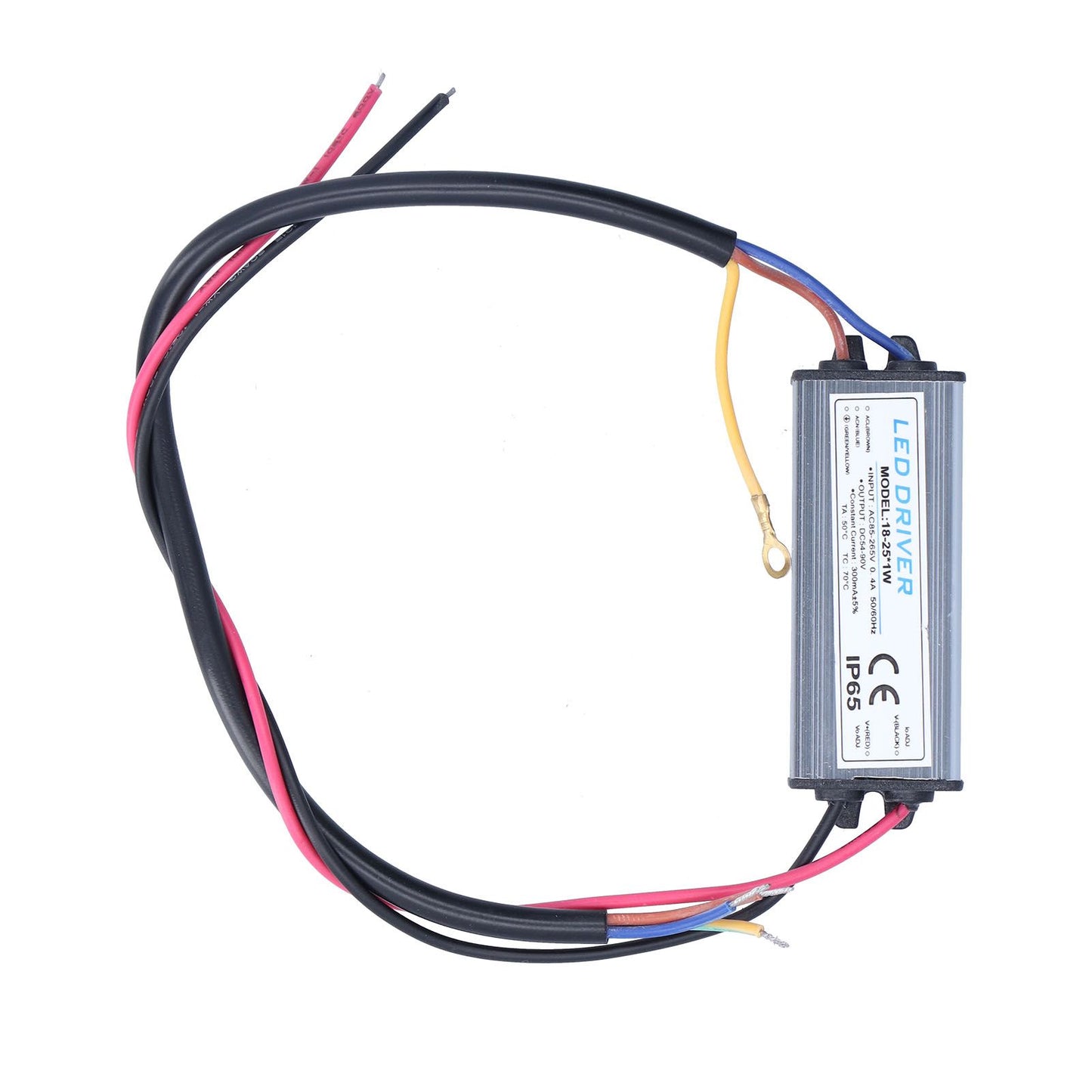 LED Driver AC85-265V DC54-90V 300mA Constant Voltage Lamp Transformer Power Supply Driver V1294-YM0523-3119210260811