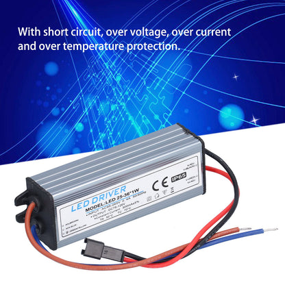 LED Driver Light Transformer DIY Lamp Driving Power Supply AC95-265V DC75-126V 25-36x1W 300mA V1294-YM0523-3119210261011
