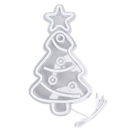Xmas Tree Neon Light LED Neon Sign Light Wall Decor Art for Kids' Room Birthday Party Decor V1294-YM0523-3119210261111