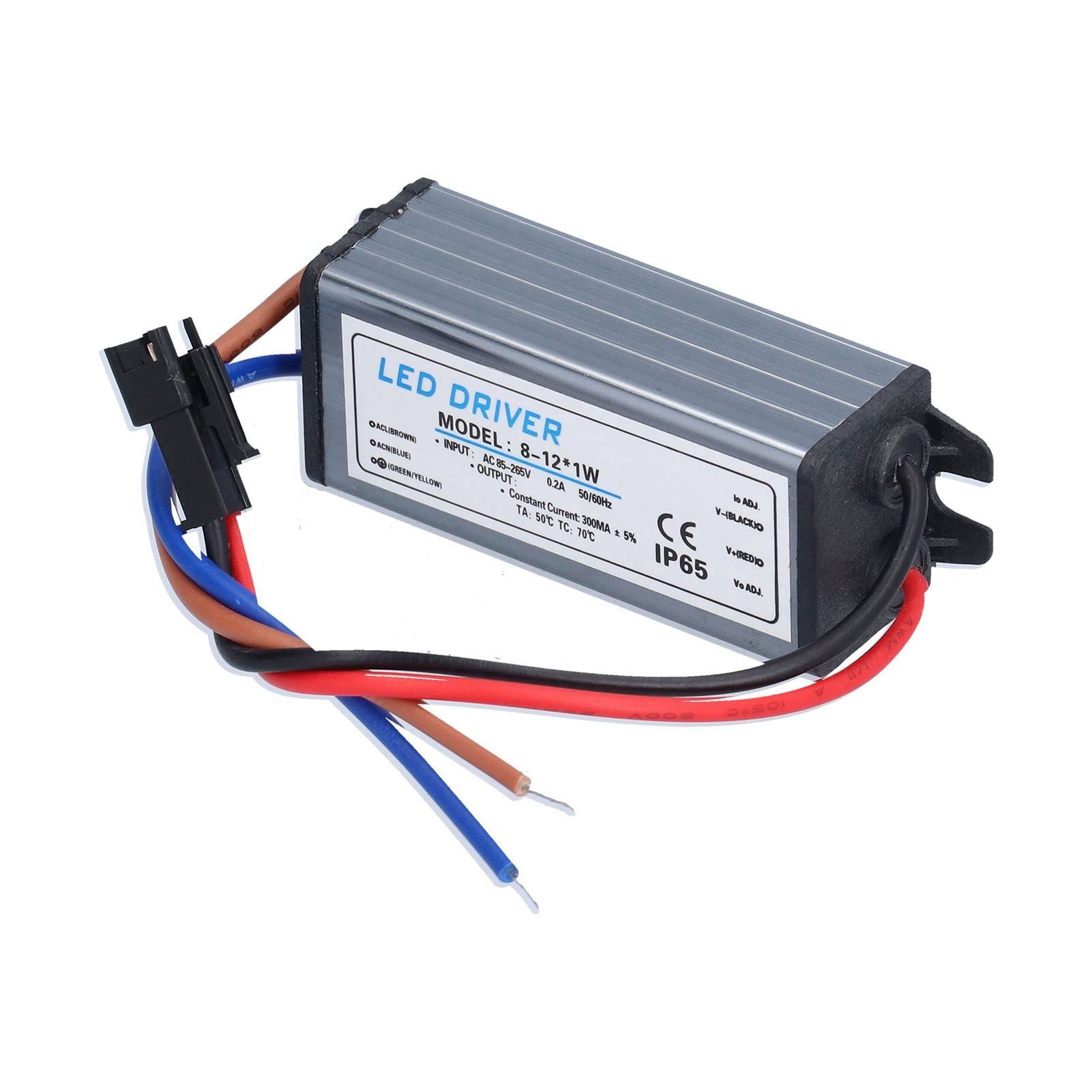 LED Driver 300mA Safe Waterproof Small Size Lamp Power Supply Transformer Adapter V1294-YM0523-3119210261211