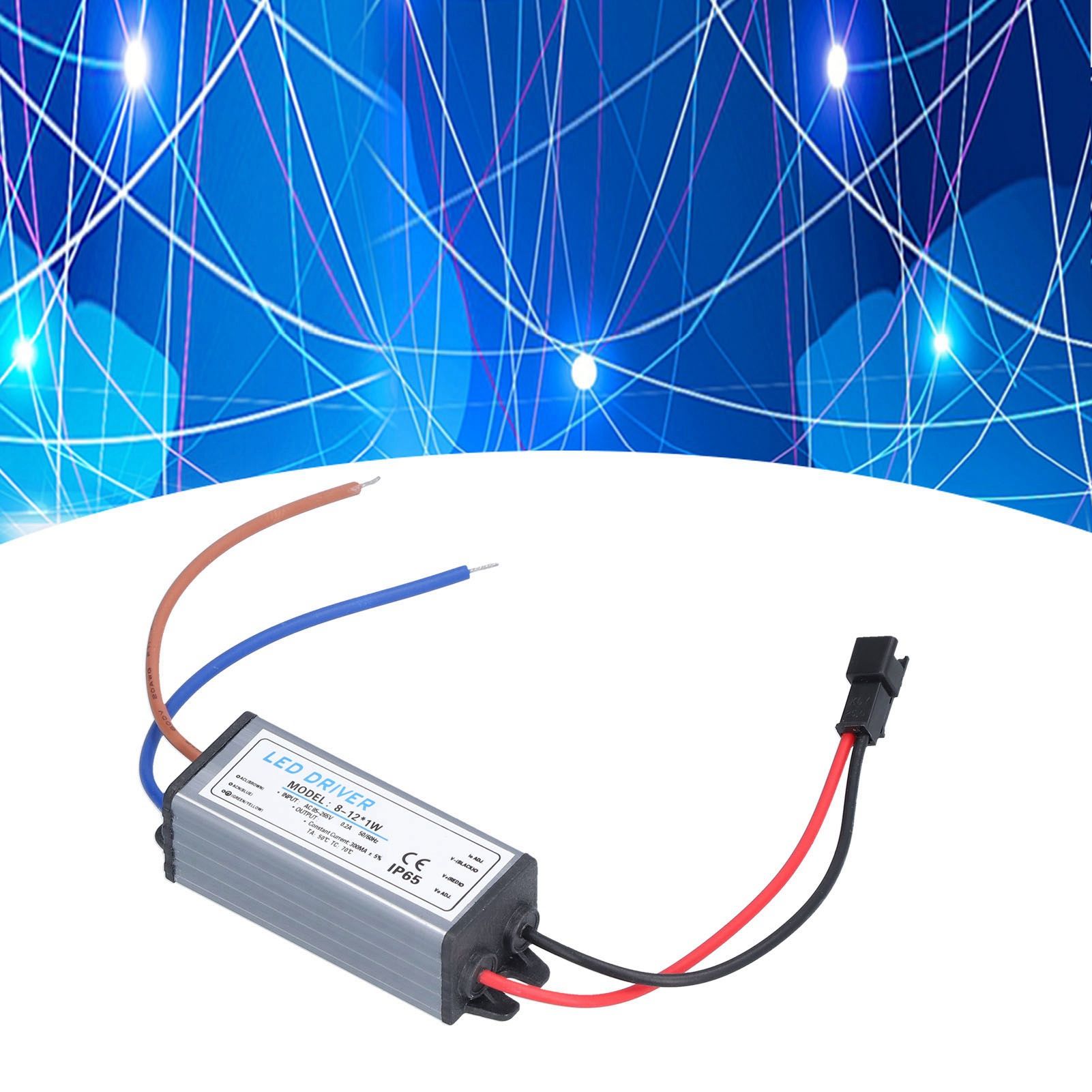LED Driver 300mA Safe Waterproof Small Size Lamp Power Supply Transformer Adapter V1294-YM0523-3119210261211