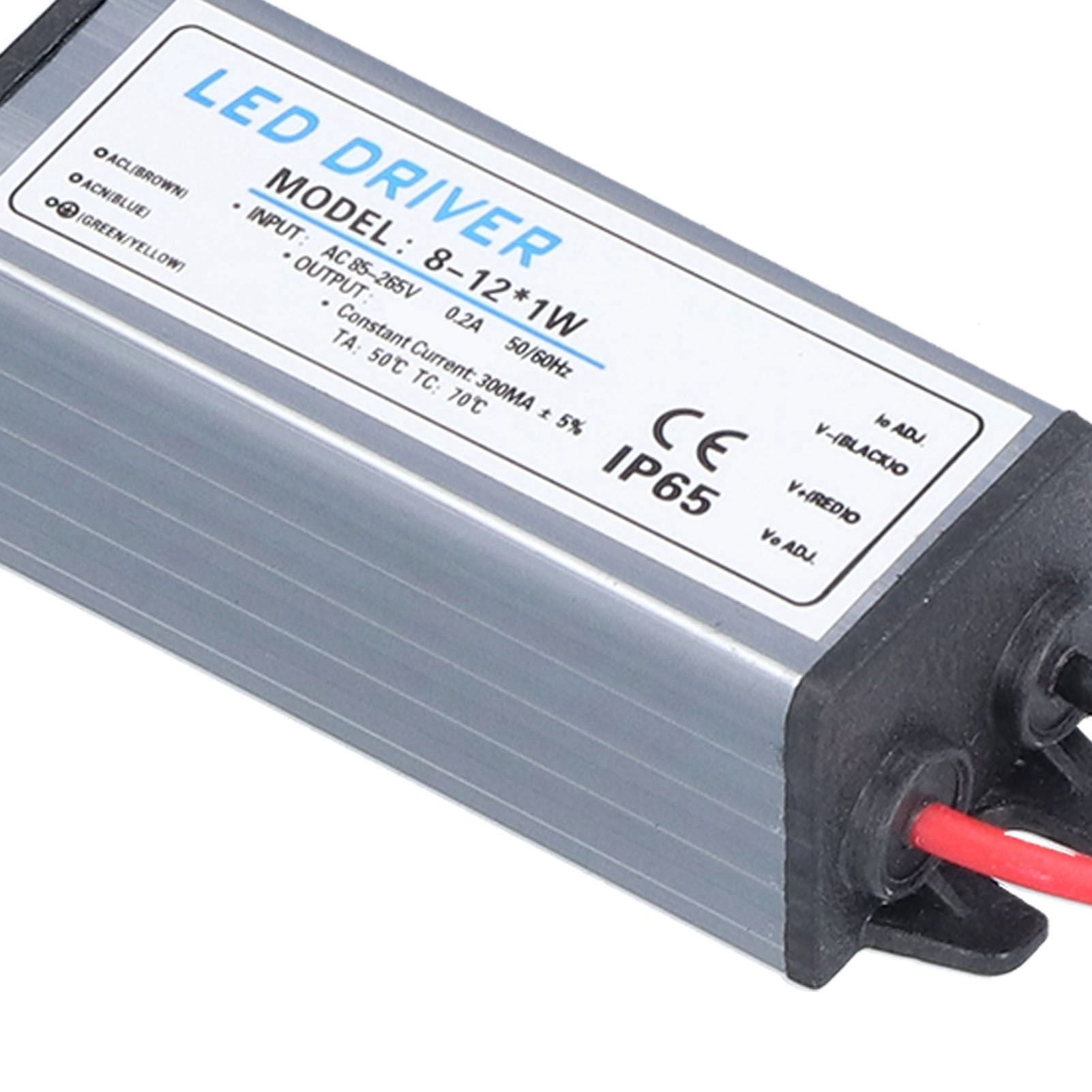 LED Driver 300mA Safe Waterproof Small Size Lamp Power Supply Transformer Adapter V1294-YM0523-3119210261211