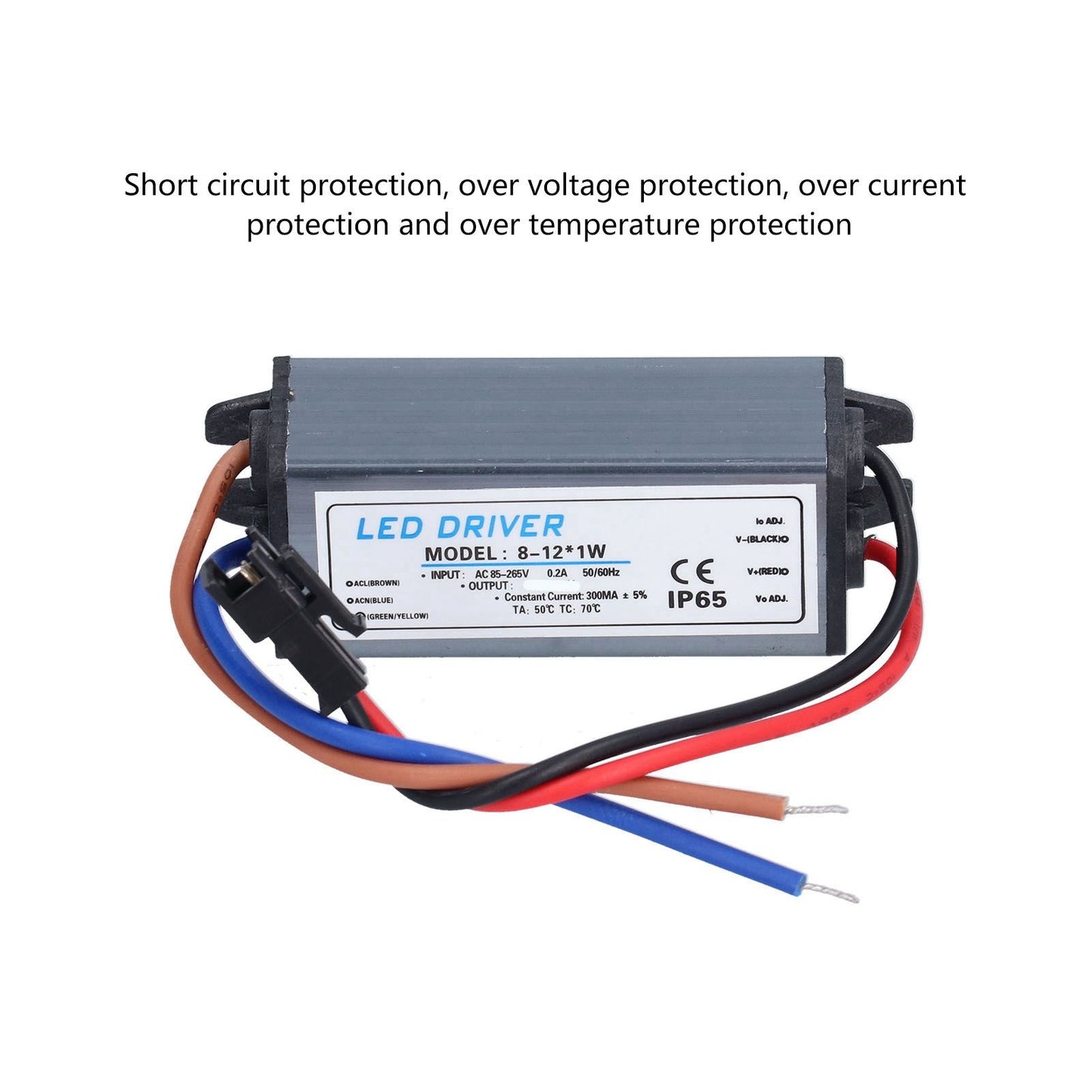 LED Driver 300mA Safe Waterproof Small Size Lamp Power Supply Transformer Adapter V1294-YM0523-3119210261211