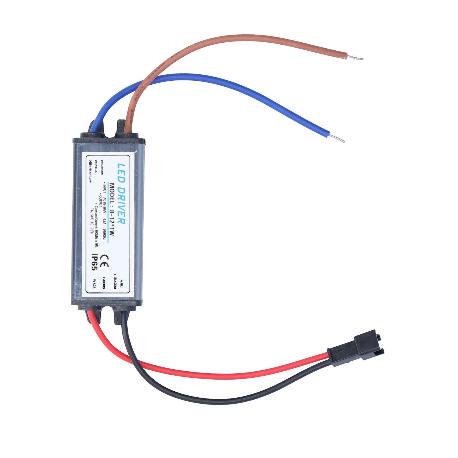 LED Driver 300mA Safe Waterproof Small Size Lamp Power Supply Transformer Adapter V1294-YM0523-3119210261211