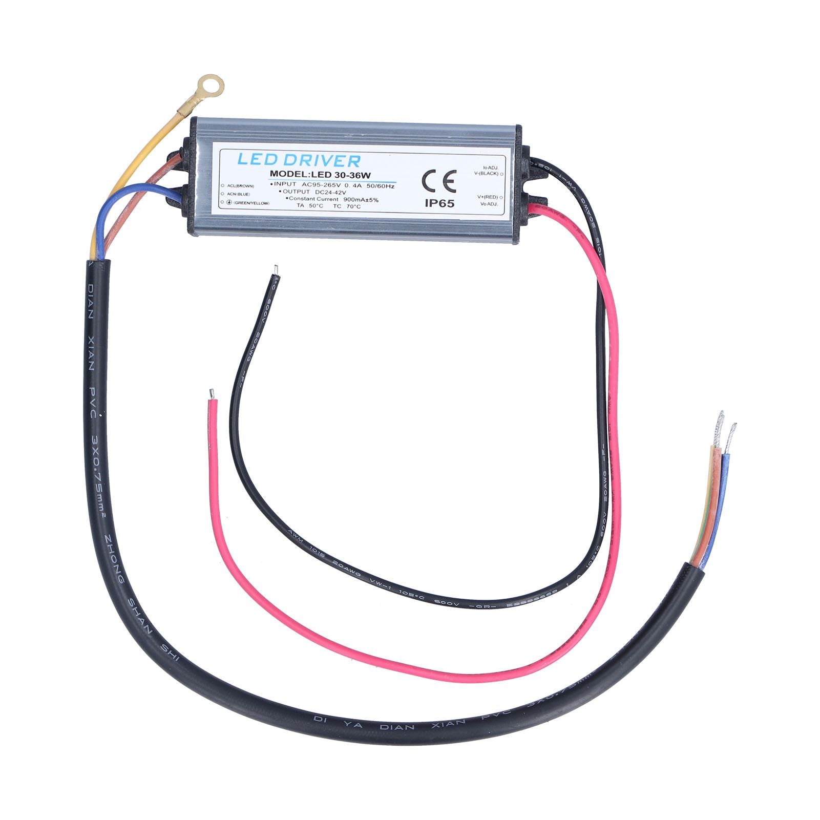 LED Driver 900mA Safe Waterproof Small Size Lamp Power Supply Transformer Adapter V1294-YM0523-3119210261311