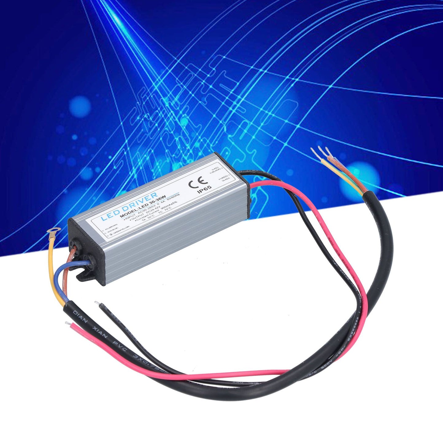 LED Driver 900mA Safe Waterproof Small Size Lamp Power Supply Transformer Adapter V1294-YM0523-3119210261311